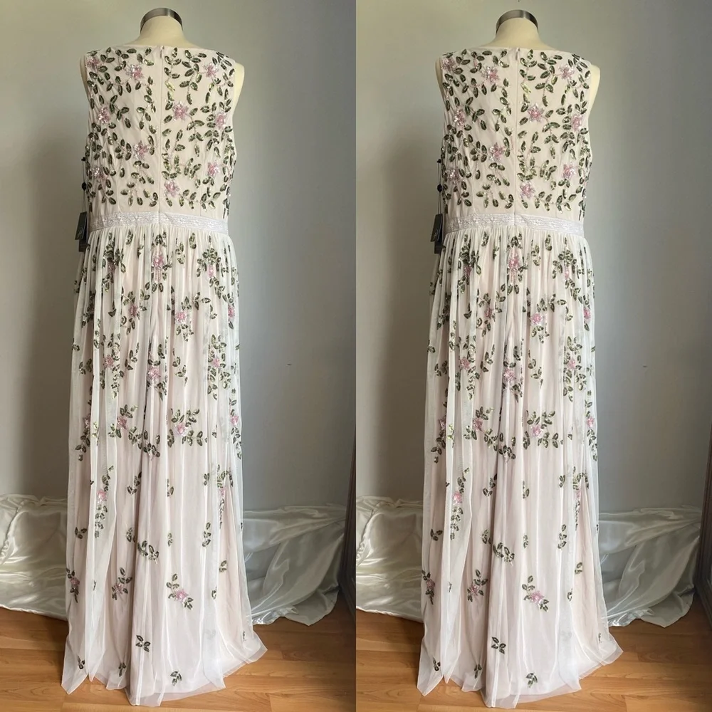 💯 Anthropologie + BHLDN Samba Dress prom - Picture 4 of 6